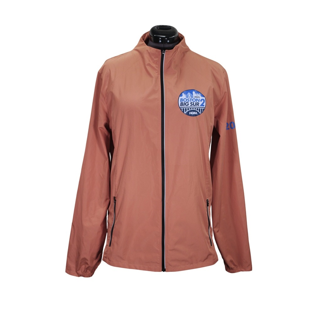 Rabbit Running Men's L Lightweight Full Zip‎ Windbreaker Jacket Boston Big Sur